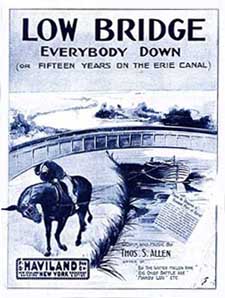 The Erie Canal - American Children's Songs - The USA - Mama Lisa's World: Children's Songs and Rhymes from Around the World  - Intro Image