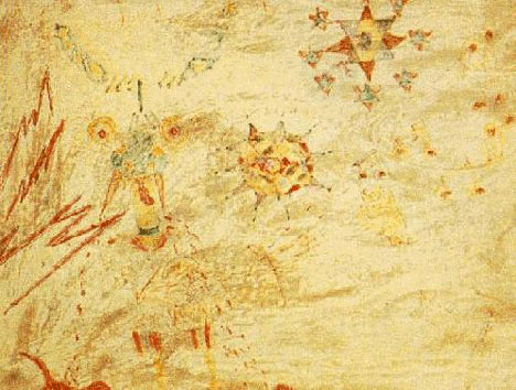 Image of Julian Lennon's Drawing of Lucy in the Sky with Diamonds.