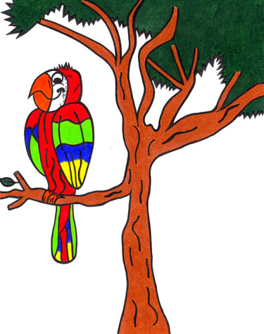 The Parrot is on the Custard-Apple Tree - Bangladeshi Children's Songs - Bangladesh - Mama Lisa's World: Children's Songs and Rhymes from Around the World  - Intro Image