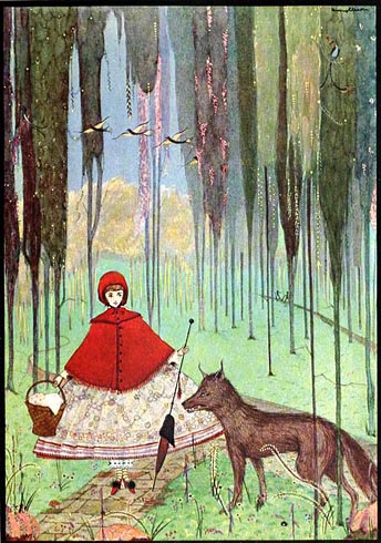 Le Petit Chaperon Rouge: Little Red Riding Hood in French and English