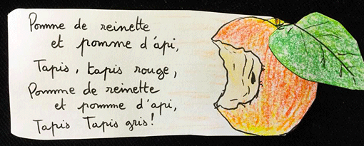 Pomme de reinette et pomme d'api - French Children's Songs - France - Mama Lisa's World: Children's Songs and Rhymes from Around the World 1