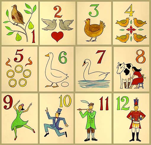 The Twelve Days of Christmas<br />(Los doce días de Navidad)