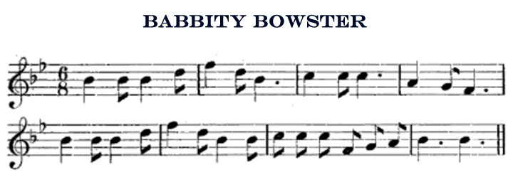Sheet Music - Babbity Bowster
