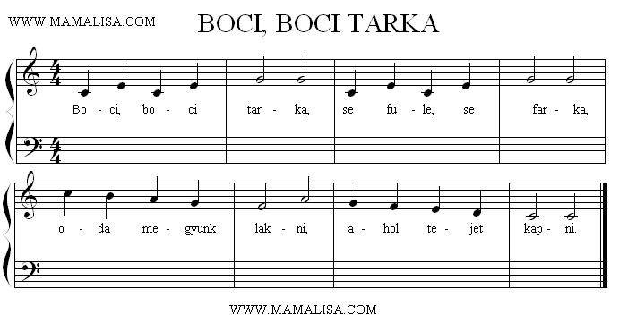 Boci Tarka Beth S Notes