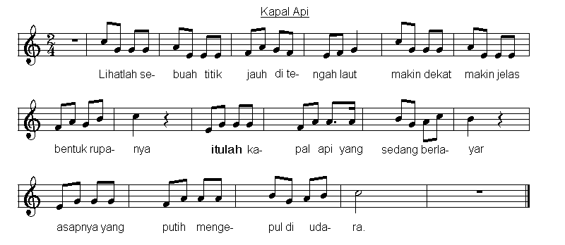 Kapal Api - Indonesian Children's Songs - Indonesia - Mama Lisa's World