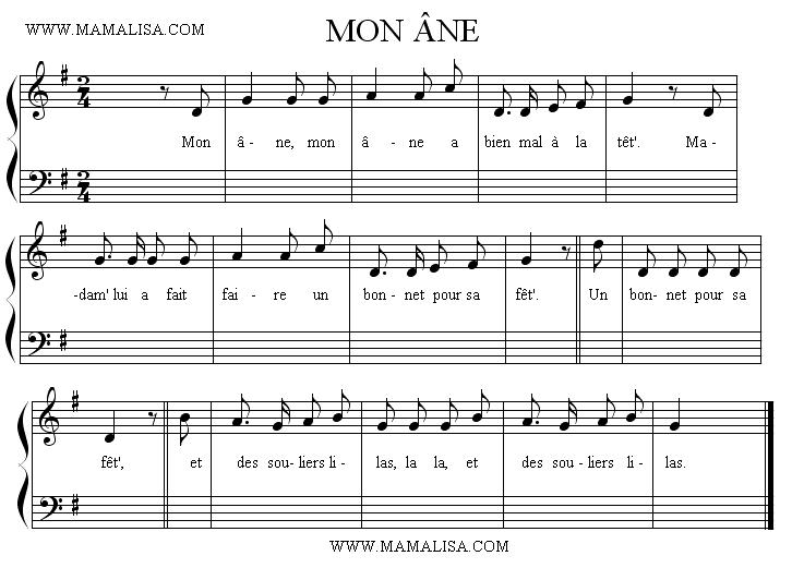 Mon Ane French Children S Songs France Mama Lisa S World Children S Songs And Rhymes From Around The World