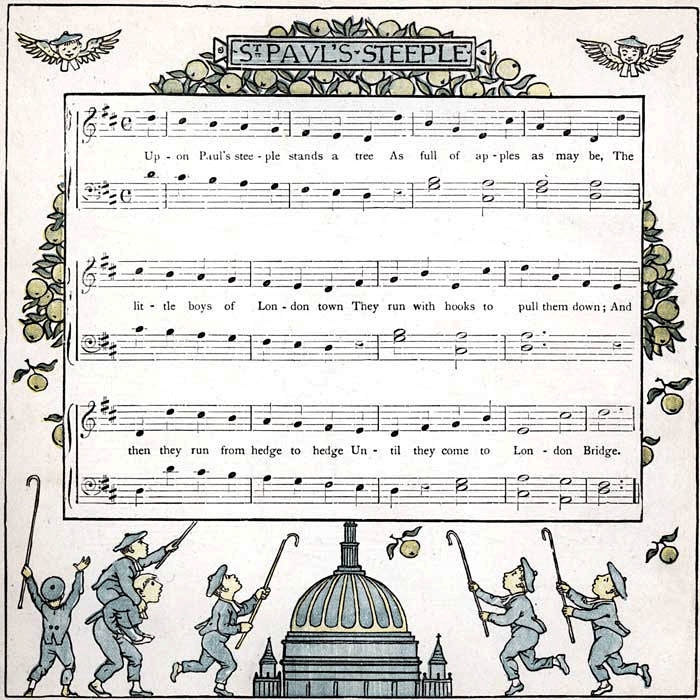 Partition musicale - Saint Paul's Steeple