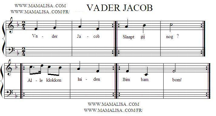 Verrassend Vader Jacob 2 - Dutch Children's Songs - The Netherlands - Mama JH-54