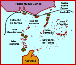 Islas del estrecho de Torres